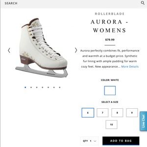 Bladerunner Ice Skates Women’s New 6